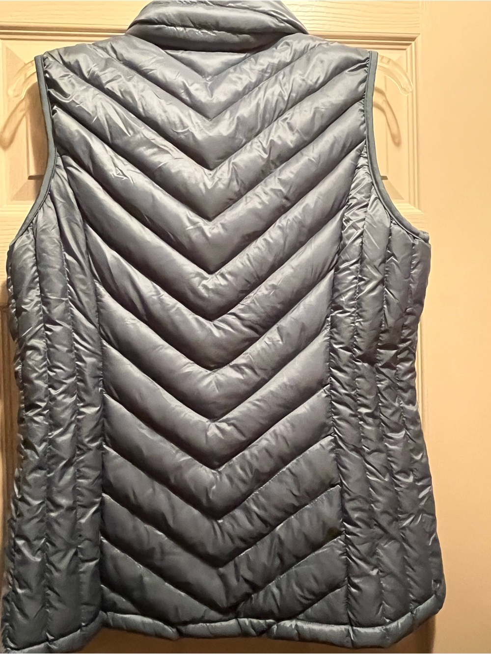 32 Degrees Heat Women’s Cold Green Quilted Full Zip Puffer Vest Pockets Size M - Picture 6 of 12
